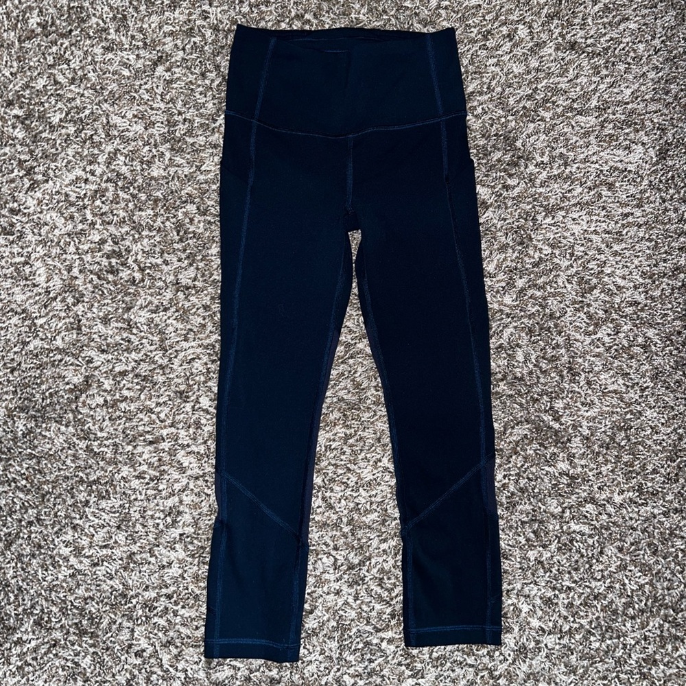 LULULEMON CROPPED LEGGINGS WITH POCKETS
